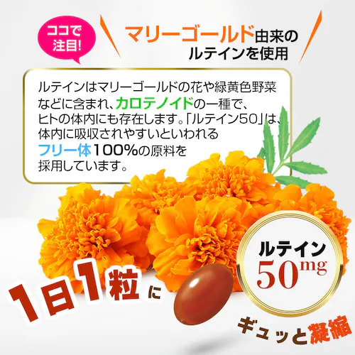 コプリナ ルテイン50 60粒 60日分_5
