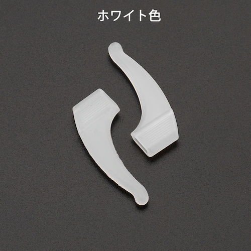 メガネズレ防止耳掛け 白色 6個セット 3ペア分 眼鏡ストッパー シリコン メガネズレおち防止 すべり止め 柔らかい 痛くない 小型 軽量 防水 フィット_7