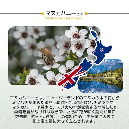 100% Pure New Zealand Manuka Honey UMF15+ }kJnj[ 250g 2Zbg_4