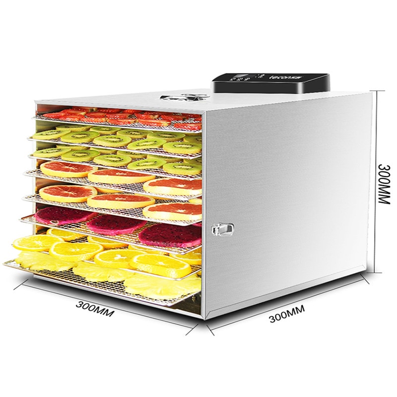 食品乾燥機 8層 フードドライヤー クッキー乾燥機 電気食品脱水機