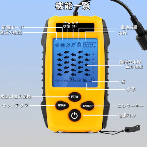 QTm@ F gQTm tl88e |[^ugь^ T 100m fishfider ނ Cނ AEghA \i[ JTMނ oXނ tBbVt@C_[_4