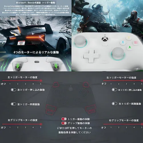 GameSir G7 SE Q[Rg[[ Q[pbh Lڑ MicrosoftF؍ς Xbox Windows Ή htg 둀h~bN U[^[ AvŒ_7