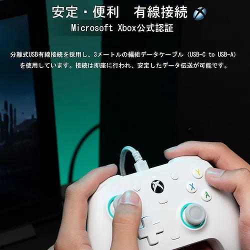 GameSir G7 SE Q[Rg[[ Q[pbh Lڑ MicrosoftF؍ς Xbox Windows Ή htg 둀h~bN U[^[ AvŒ_13