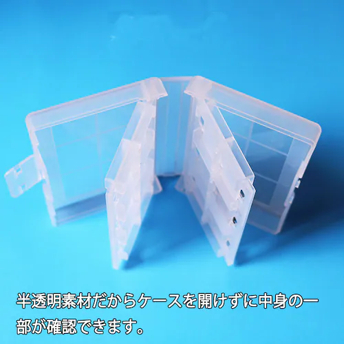 SWITCHカード用収納ケース 24枚任天堂SWITCHカード入れられる 半透明収納ボックス 中身が分かる 任天堂スイッチ 衝撃吸収 ゲームカード整理 保管_8