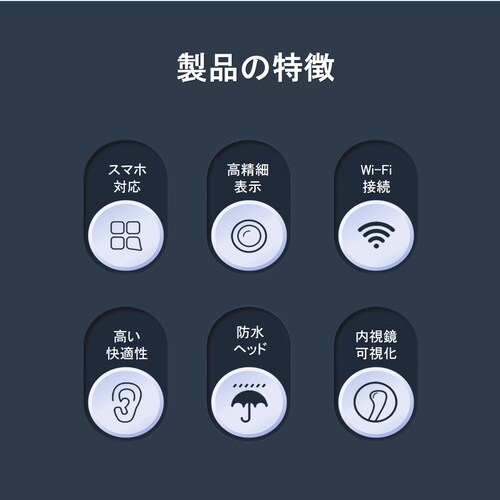 Jt  | C ɍ VRwbh 300f C[XR[v LEDCg CX Wi-Fiڑ [d iPhone Android pAv_6