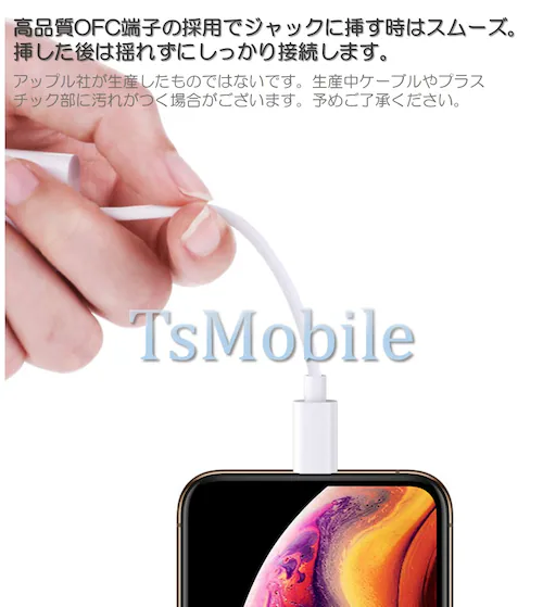 iPhone イヤホン 充電 コネクタ 変換ケーブル lightning 充電 音楽通話同時 充電器イヤホン変換アダプタ iPhone11 pro Xs/Xs max/Xr/8/8plus/7/7pl_6