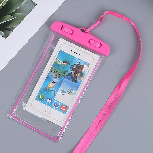 スマホ ブルー 防水ケース 蓄光タイプ 1個 暗所でも光る 防水カバー IPX8 ストラップ付き iPhone Galaxy 各種携帯電話対応 防水バッグ お風呂 釣り ポイント消耗_17