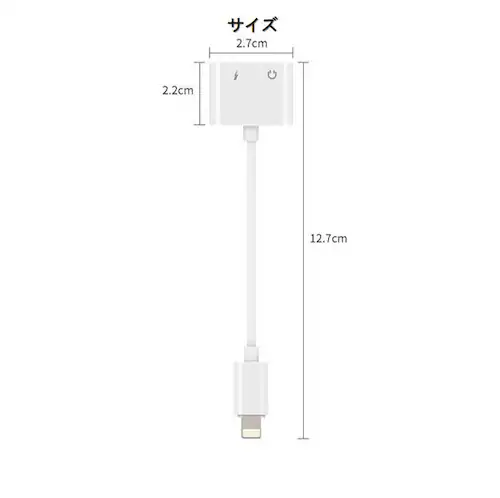 iPhone CgjO3.5mmAUXI[fCI[d ϊP[u lightning yʘb [dCzϊA_v^[ iPhone11 pro Xs max/Xr/8plus/7pl_10