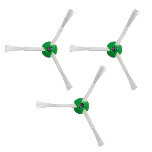 irobot roomba e5 e6 i7 i7+ 対応 エッジブラシ 3本セット ネジ付き アイロボット ルンバi7 手入れ ブラシ交換 買替 付け替え 互換品 ポイント消耗_1