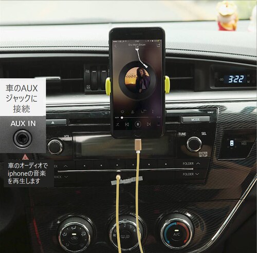 iPhone S[h  CgjO3.5mmAUXϊP[u lightningԍڗpI[fBIP[u CzϊA_v^[ yĐiPhone11 pro Xs max/Xr/8plus_1