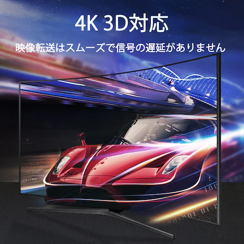 HDMI 切替器 2⇔1 分配器 セレクター スプリッター ボタン 手動 入力出力 双方向 4K 3D ver2.0 Switch PS4 パソコン テレビ プロジェクター対応_7