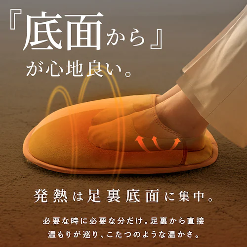 ENETANPO フットウォーマー グレー_3