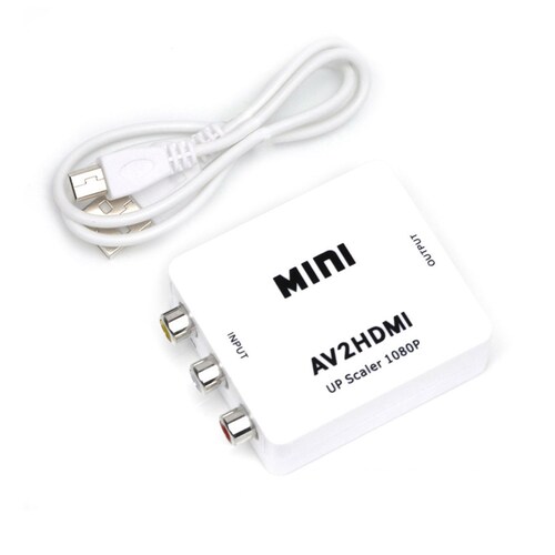 AV HDMI ϊRo[^[ F RCA to HDMIA_v^[ RCAAiOHDMIfW^ϊ DVD ԍڃ`[i[ j^[ڑ rfIfbL SFCo 1080P_7