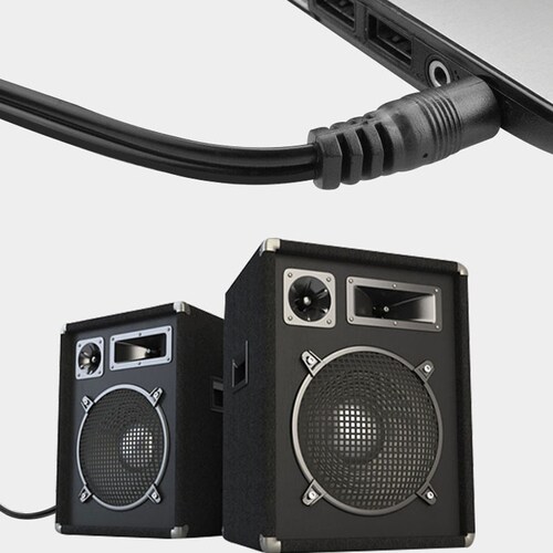 3.5mmオス RCAオス 3メートル 変換ケーブル  RCA赤/白端子⇔3.5mm AUX 端子 変換アダプタ 3m AV 2Pin スマホ スピーカー アンプ オーディオ設備の接続_6