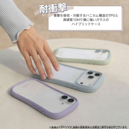 iPhone Air 耐傷・耐衝撃ハイブリッドケース 「ViAMO freely」 ライトグレー_5