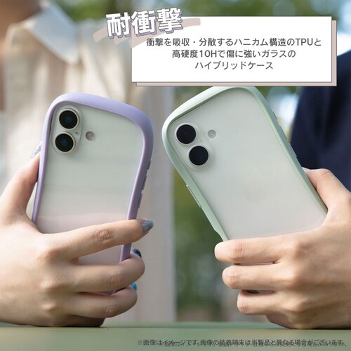 iPhone 17 耐傷・耐衝撃ハイブリッドケース 「ViAMO freely」 ライトグレー_3