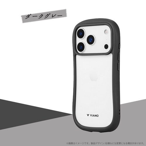 iPhone 17 Pro 耐傷・耐衝撃ハイブリッドケース 「ViAMO freely」 ミルクホワイト_11