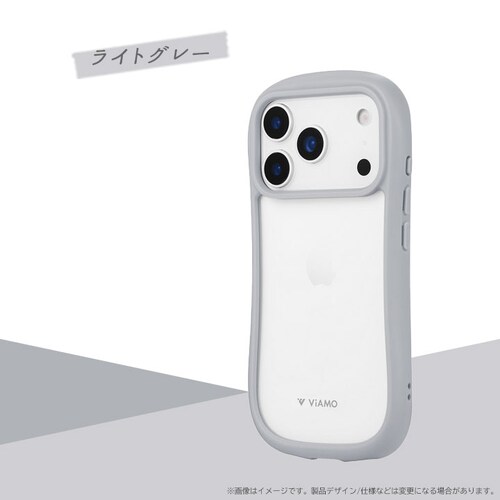 iPhone 17 Pro 耐傷・耐衝撃ハイブリッドケース 「ViAMO freely」 ミルクホワイト_12