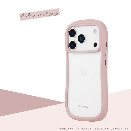iPhone 17 Pro 耐傷・耐衝撃ハイブリッドケース 「ViAMO freely」 ミルクホワイト_13