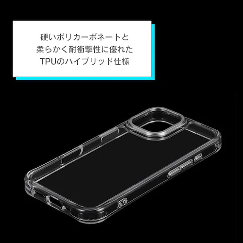 iPhone 17 カメラ保護ハイブリッドケース 「mycam」 シャンパンゴールド_5