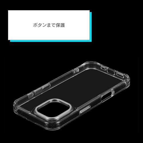 iPhone 17 カメラ保護ハイブリッドケース 「mycam」 シャンパンゴールド_6