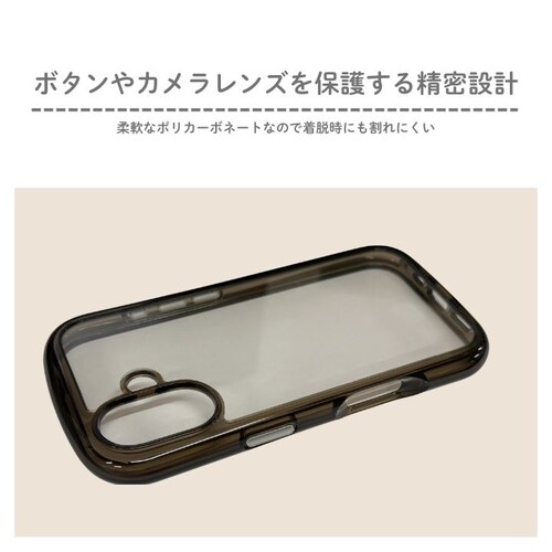 iPhone 17 超衝撃吸収エアポケットケース「AIR-ROUND」 クリア_7