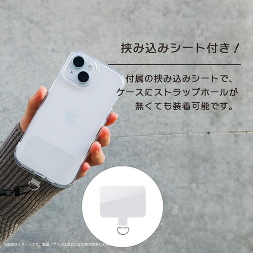 ネックストラップ「SHOULTY MULTI STRAP」 平紐タイプ ブラウン_5