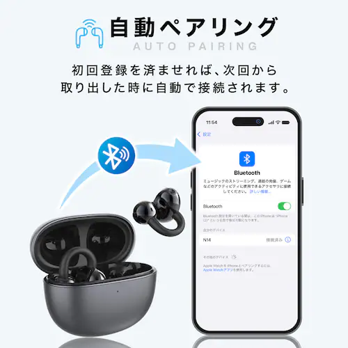 耳を塞がないスマートイヤホン mono090_2