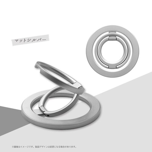 スマートフォンリング「MAGTUS」マットブラック_9