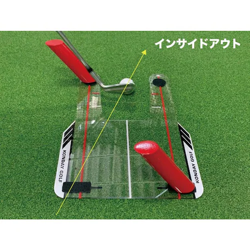 スイング軌道のトレーニング器具 スピードトラップ SPEED TRAP スプリング付き特別セット インサイドイン_7