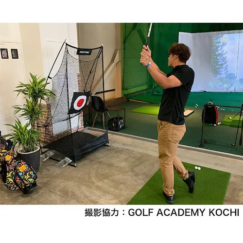 新製品 ショートゲームネット サポートネットMINI & ターゲット付き ゴルフ アプローチ 練習 ネット_9