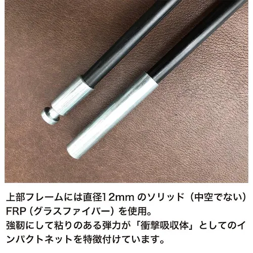 野球 練習 ネット インパクトネット2.1mタイプ 省スペース 軟式・ソフトボール用 バッティング 練習 打撃 練習 用具 用品 器具 トレーニング_7
