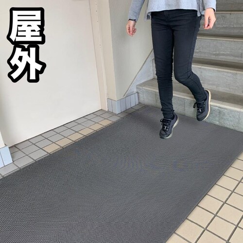 C̊~߃}bgO[ 90cm~80cm 2Zbg O[ Ki 6mm   ׂǂ V[g S}bg_10