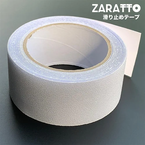 お徳用2個セット ZARATTO ザラット 滑り止めテープ 屋内・透明 幅5cm×長さ5m PEVA 耐水 撥水性 室内階段 風呂 浴室 ノンスリップ_4