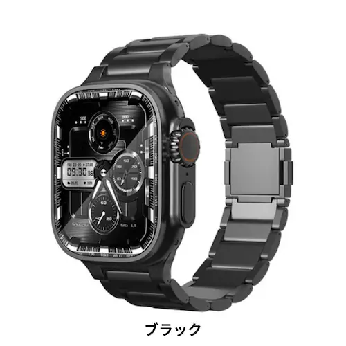 【BELTIES】アップルウォッチバンド Apple Watch用 42mm/44mm/45mm/46mm/49mm シルバー マグネット 磁石 チタン メタル 軽量 Ultra2 / Ultra /_8