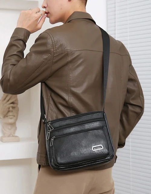 4ポケットショルダーバッグ ブラウン_3