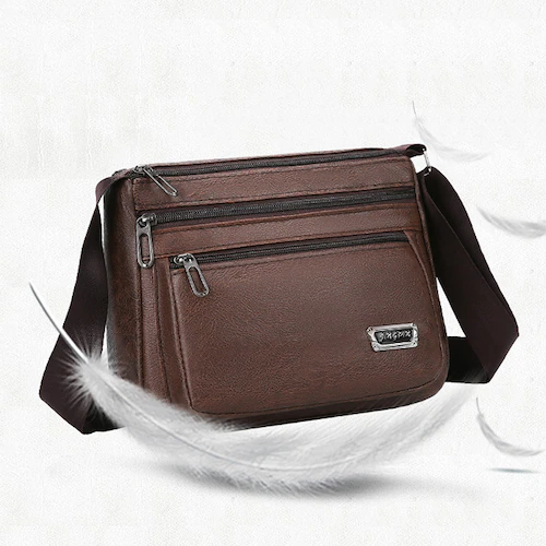 4ポケットショルダーバッグ ブラウン_5