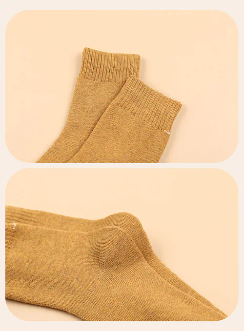 【3足セット】厚みのあるあったかソックス ブラック_5