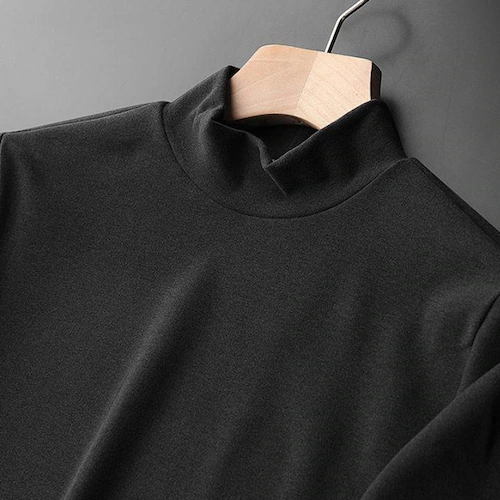 メンズ ハイネックフリース メンズ服 ハイネックインナー 長袖 起毛 あったか 防寒 裏起毛 保温性 軽量 暖かい 冬用 肌着 メンズトップス メンズファッション スポーツ 作業着 アウトドア 登山_5