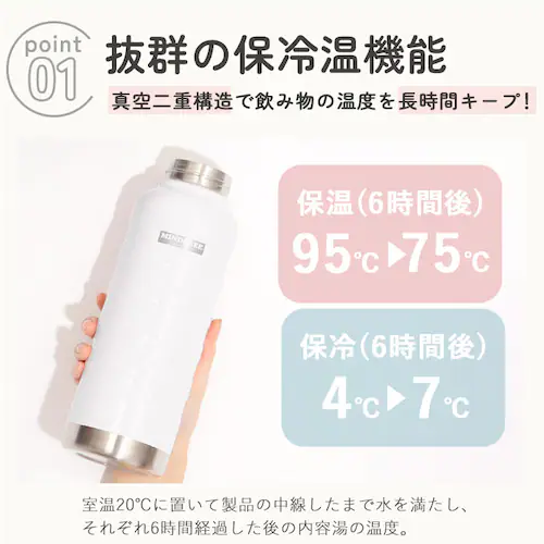 【当店限定カラー】【最短即日発送】水筒 1l 直飲み 通販 ステンレスボトル マグボトル マイボトル 保冷 保温 1リットル 1000ml MINDFREE マインドフリー 洗いやすい 広口 ボトル_4