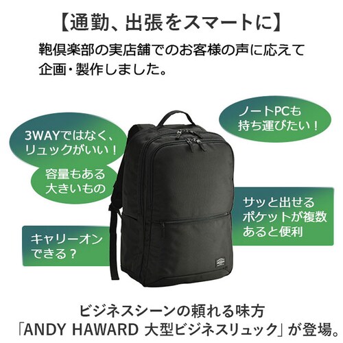 �r�W�l�X�����b�N �����Y ��e�� �ʔ� �r�W�l�X�o�b�O �����b�N�T�b�N �o�b�N�p�b�N �ʋ΃o�b�O �ʋ΃J�o�� A4 A3 ANDY HAWARD �A���f�B�n���[�h 42599 �ʊw PC �p�\�R�� ��_1