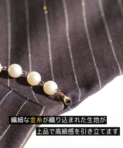 Rora ワンピース 通販 ビオラ パール付きバルーンワンピース 子供服 ワンピ 長袖 フォーマルワンピース コクーン パール 女の子 キッズ 子供 こども 子ども 結婚式 パーティー 入園 卒園 入_15