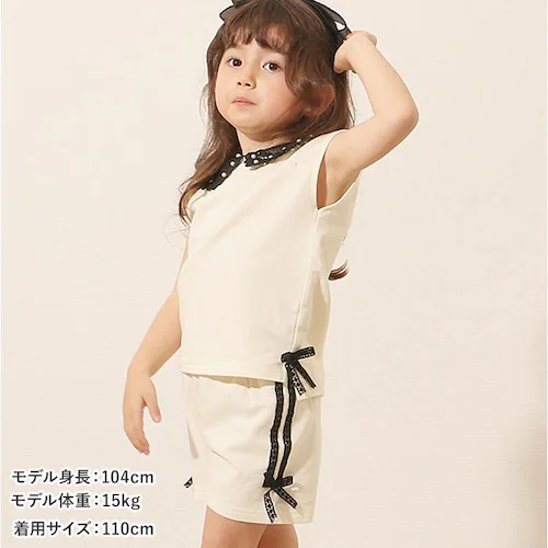 Rora �Z�b�g�A�b�v �ʔ� ���[�� �G���� �㉺�Z�b�g �L�b�Y �q�� ���̎q ���q ���� �V���[�g�p���c ���[�X ���{�� ���ǂ� �q�ǂ� ���ꂢ�� ������� ���킢�� �I�V���� ���� �J�W���A�� _2