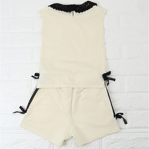 Rora �Z�b�g�A�b�v �ʔ� ���[�� �G���� �㉺�Z�b�g �L�b�Y �q�� ���̎q ���q ���� �V���[�g�p���c ���[�X ���{�� ���ǂ� �q�ǂ� ���ꂢ�� ������� ���킢�� �I�V���� ���� �J�W���A�� _7