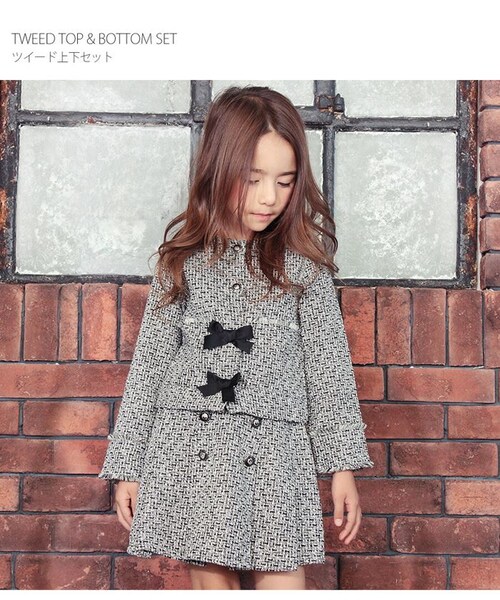 �L�b�Y �X�[�c ���w�� ���̎q �ʔ� �c�C�[�h �Z�b�g�A�b�v 10005406 �t�H�[�}���X�[�c �㉺�Z�b�g �q�ǂ� ������ ������ ���\�� ���܎O ��i �m�[�J���[�W���P�b�g ������� ���� ��l_1