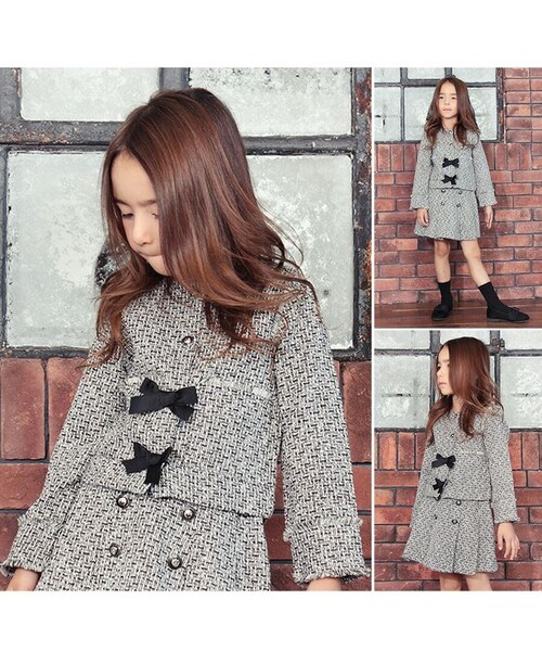 �L�b�Y �X�[�c ���w�� ���̎q �ʔ� �c�C�[�h �Z�b�g�A�b�v 10005406 �t�H�[�}���X�[�c �㉺�Z�b�g �q�ǂ� ������ ������ ���\�� ���܎O ��i �m�[�J���[�W���P�b�g ������� ���� ��l_5