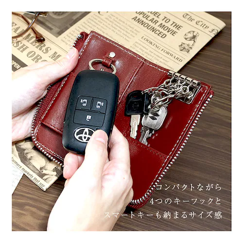 アーノルドパーマー キーケース ArnoldPalmer 4AP3637 通販 スマートキーケース スマートキー ケース キーホルダー 革 レザー 車 家の鍵 メンズ レディース ブランド 男性 女性_3