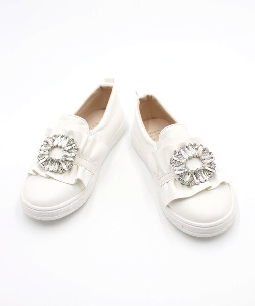 �L�b�Y �X���b�|�� ���̎q �ʔ� �R�Ȃ��X�j�[�J�[ 57062202 �� �z���C�g �r�W���[ �L���L�� ��� �����|�C���g �ʊw �ʉ� ���킢�� ������� ���� �J�W���A���V���[�Y �q���C �C �V��_9