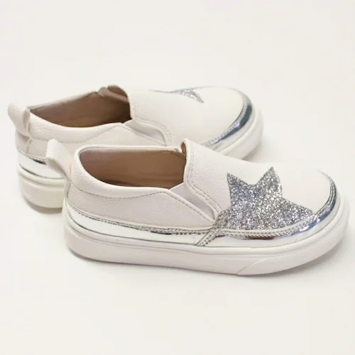 �L�b�Y �X���b�|�� ���̎q �j�̎q �ʔ� �R�Ȃ��X�j�[�J�[ 10004954 �� �z���C�g �� �X�^�[ �V���o�[ ���� �L���L�� �ʊw �ʉ� ������� ���킢�� �J�W���A���V���[�Y �q���C �C �V���[_1