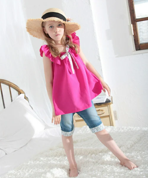 �V���[�g�p���c �L�b�Y ���̎q �ʔ� �f�j���p���c 10002605 �f�j���V���[�g�p���c �n�[�t�p���c �f�j�� �p���c �Z�p�� ���{�� ���[�X ������� ���킢�� �I�V���� ���� �i�`������ �K�[_10